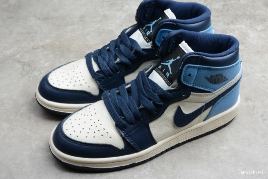 Cheap EP University 555088-140 Jordan Kids 1 Air Obsidian (555088-140) Blue Kid 0228